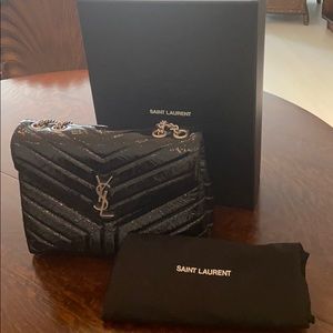 Monogram Loulou Medium Patent Leather Shoukder bag